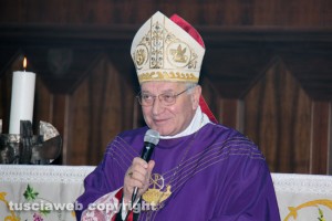 Viterbo - Il vescovo Lino Fumagalli