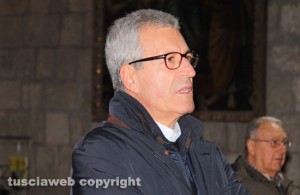 Viterbo - La Pietà di Sebastiano del Piombo è tornata a San Francesco - L'ex sindaco Pio Marcoccia