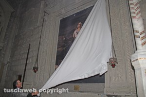 Viterbo - La Pietà di Sebastiano del Piombo è tornata a San Francesco