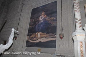 Viterbo - La Pietà di Sebastiano del Piombo è tornata a San Francesco