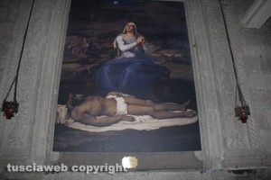 Viterbo - La Pietà di Sebastiano del Piombo è tornata a San Francesco
