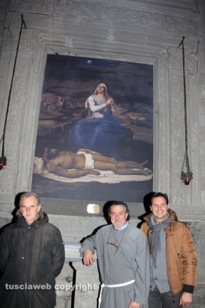 Viterbo - La Pietà di Sebastiano del Piombo è tornata a San Francesco