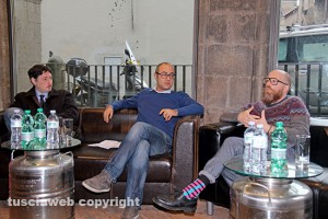 Viterbo - La presentazione di Caffeina Christmas