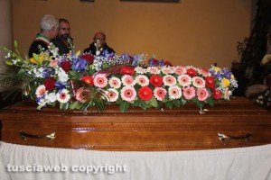 Vetralla - I funerali di Gilberto Pietrella