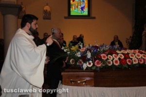 Vetralla - I funerali di Gilberto Pietrella