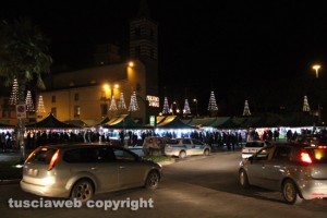 Viterbo - Le luminarie di Natale
