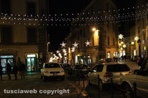 Viterbo - Le luminarie di Natale