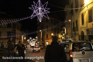 Viterbo - Le luminarie di Natale