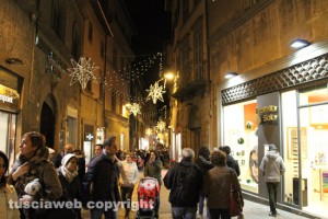 Viterbo - Le luminarie di Natale