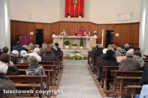 Viterbo - I funerali del professore Bruno Barbini 