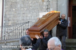 Viterbo - I funerali del professore Bruno Barbini 