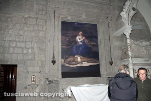 Viterbo - Chiesa di San Francesco - La pietà di Sebastiano del Piombo torna a casa