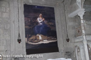 Viterbo - Chiesa di San Francesco - La pietà di Sebastiano del Piombo torna a casa