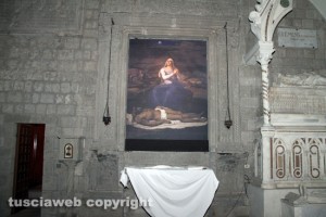 Viterbo - Chiesa di San Francesco - La pietà di Sebastiano del Piombo torna a casa