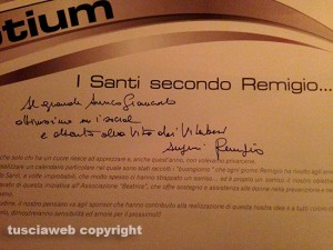 Viterbo - La presentazione del calendario "Santotium 2015"