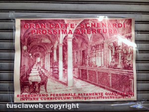 Schenardi - I cartelli all'ingresso