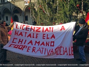 La manifestazione Usb