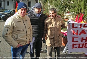 La manifestazione Usb