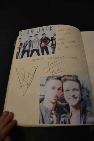 Francesco e Alessio dei Dear Jack a Tarquinia