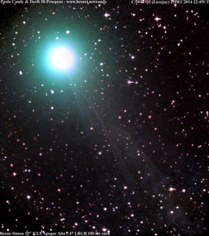 La cometa Lovejoy Q2