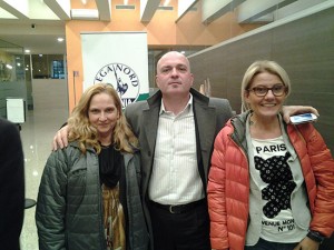 Umberto Ciucciarelli con Patrizia Grilli e Maria Letizia Tombolini