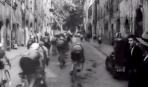 Giro d'Italia Montefiascone 1935 - Passaggio da Montefiascone e Acquapendente