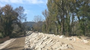 I nuovi argini sul Tevere 