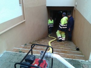 Volontari Aeopc in azione a Santa Marinella 