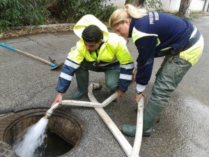 Volontari Aeopc in azione a Santa Marinella