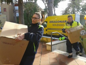 Volontari Aeopc in azione a Santa Marinella