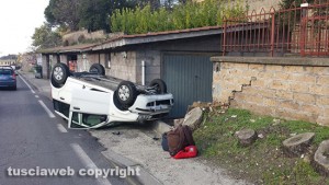 L'incidente a Vetralla