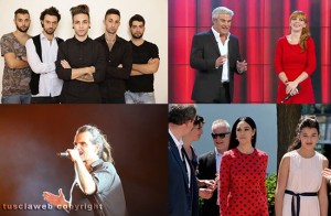 Dear Jack, Valeria Marchetti con Pino Insegno, Piero Pelù, Maria Alexandra Lungu con Monica Bellucci