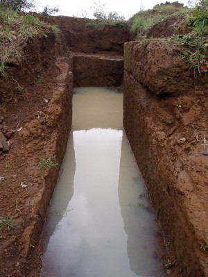 L'antica Castro nell'abbandono