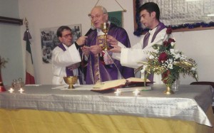 La messa al centro diurno anziani di Montefiascone