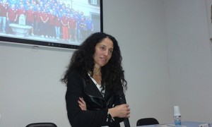 L'assistente arbitrale Cinzia Carovigno a Viterbo