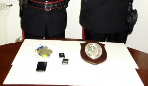 Vetralla - Il materiale sequestrato dai carabinieri