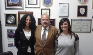 L'assistente arbitrale Cinzia Carovigno a Viterbo
