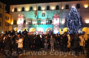 Viterbo - Il Capodanno 2014 in piazza del Comune