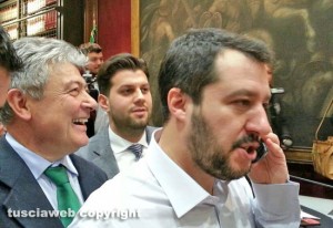 Umberto Fusco alla presentazione di "Noi con salvini"