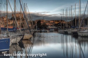 Il porto del lago di Capodimonte