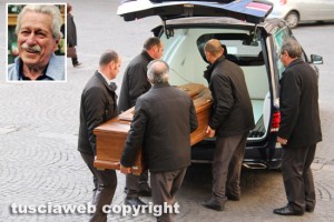 Viterbo - I funerali di Stefano Rossi