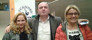 Umberto Ciucciarelli con Patrizia Grilli e Maria Letizia Tombolini