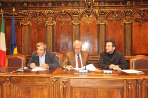 La presentazione della mostra "Sacro e profano"