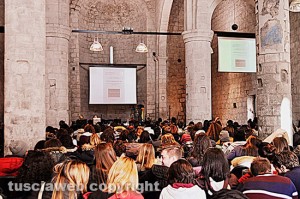 Unitus - Aula magna di San Carlo - Il seminario “Auschwitz spiegato a mia figlia”