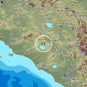 Castel Giorgio - L'epicentro del terremoto