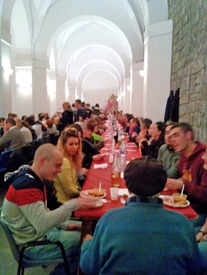 La cena al Cantinone di San Martino al Cimino