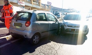 Vetralla - L'incidente sulla Cassia