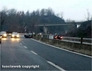 L'incidente sulla Superstrada
