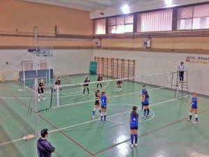 Volley Viterbo in campo 