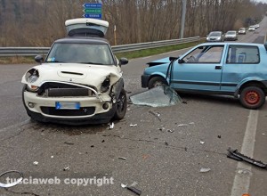 Viterbo - L'incidente sulla Teverina